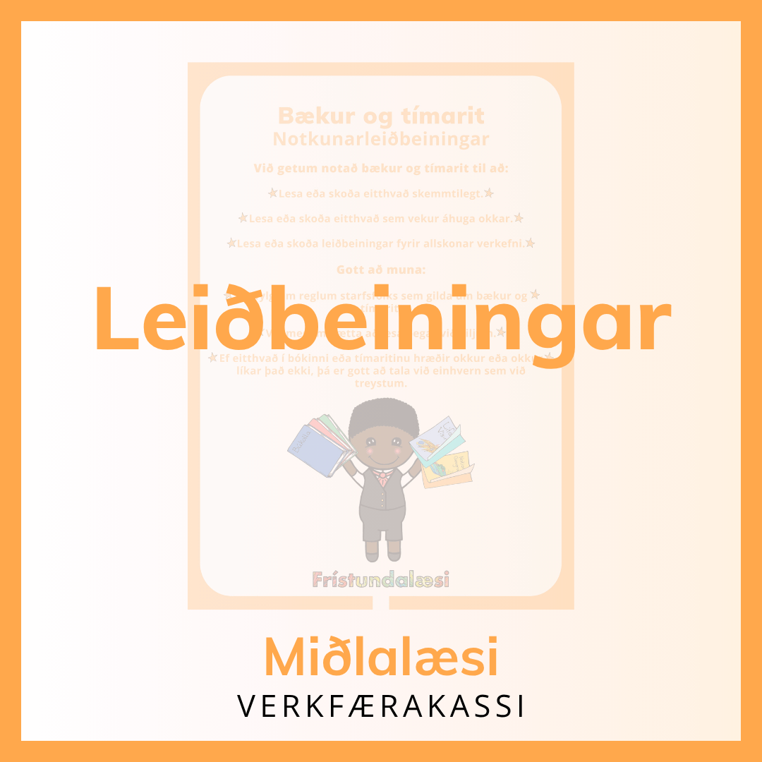 fjölmiðlaleiðbeiningar